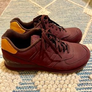 New Balance Molten Metal 574 in Supernova Red. Brand New. Never Worn. Size 9